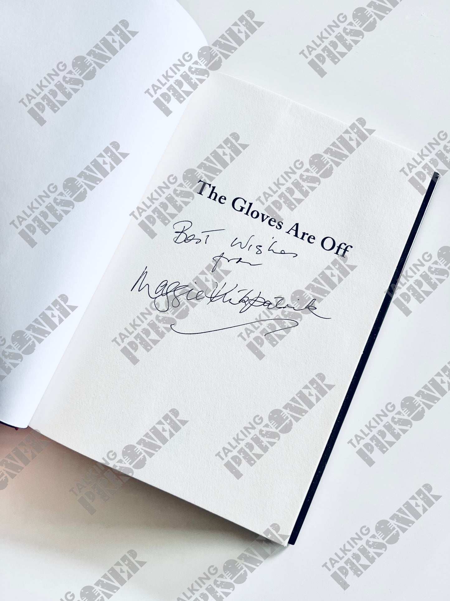'The Gloves are Off' Book by Maggie Kirkpatrick (Signed Copy)