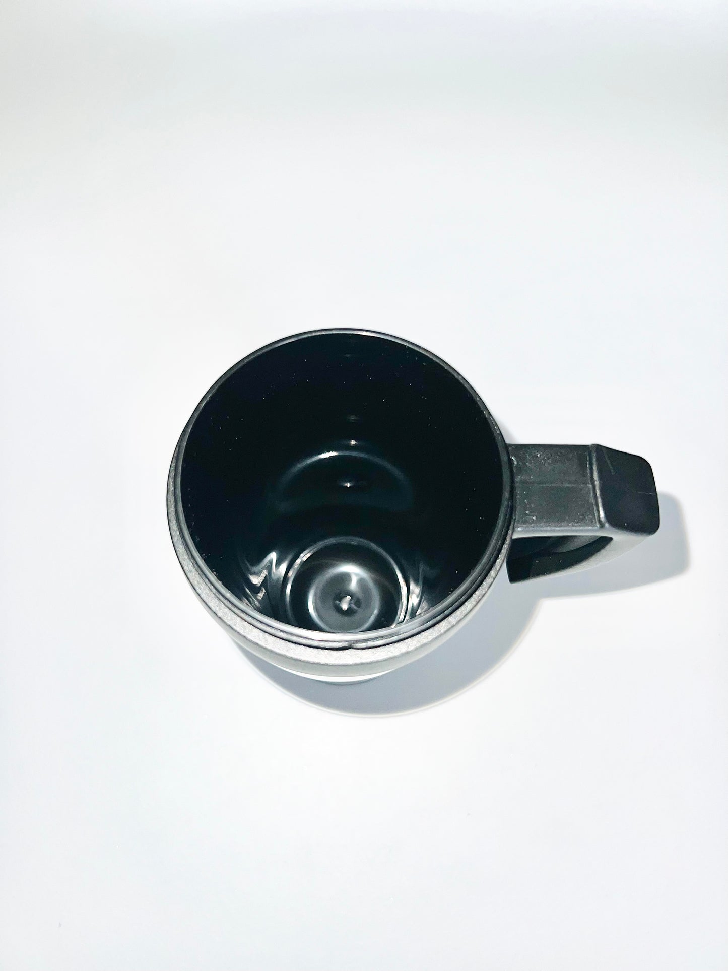 Inside view of travel mug