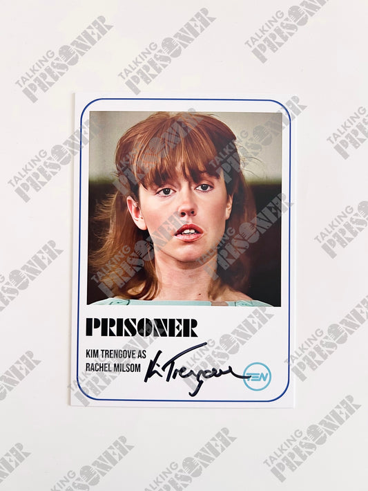 Prisoner Fan Card - Kim Trengove as 'Rachel Milsom' (Signed)